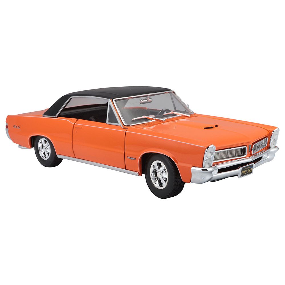 Maisto - 1:18 Scale 1965 Pontiac GTO Hurst Edition - Orange