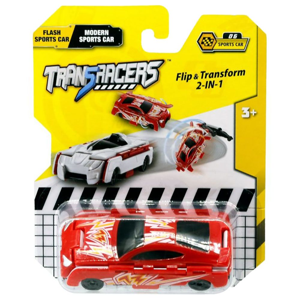 Transracers - 2-In-1 Flash & Modern Sports Car