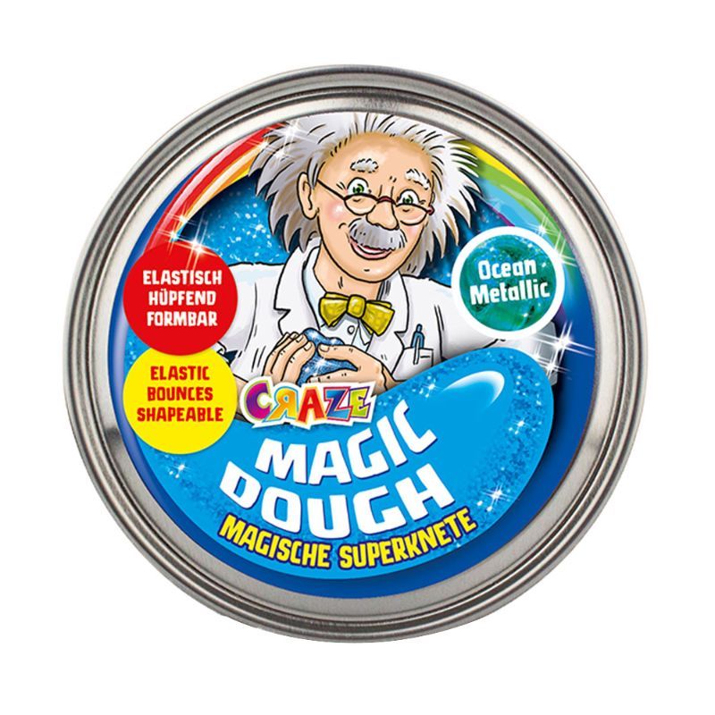 Craze Magic Dough - Doc Brown Edition - Ocean Metallic