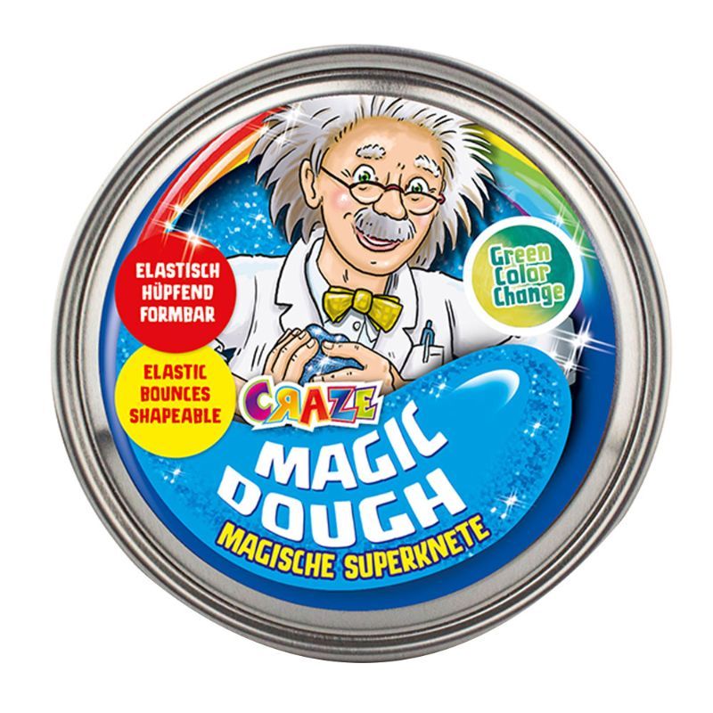 Craze Magic Dough - Doc Brown Edition - Green Color Change