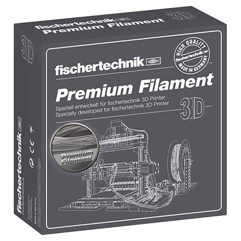 FischerTechnik - Filament 500g Silver