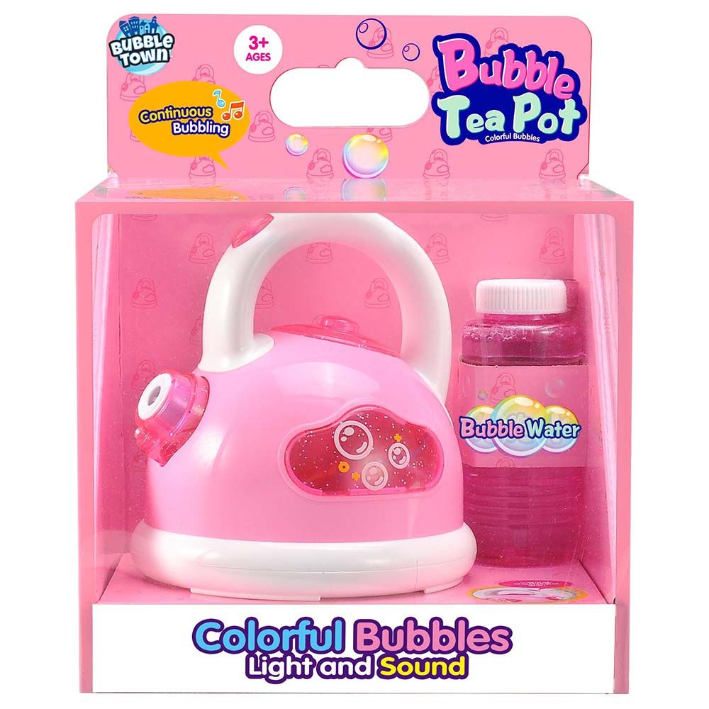 Bubble Town - Musical Bubble Tea Pot - Pink