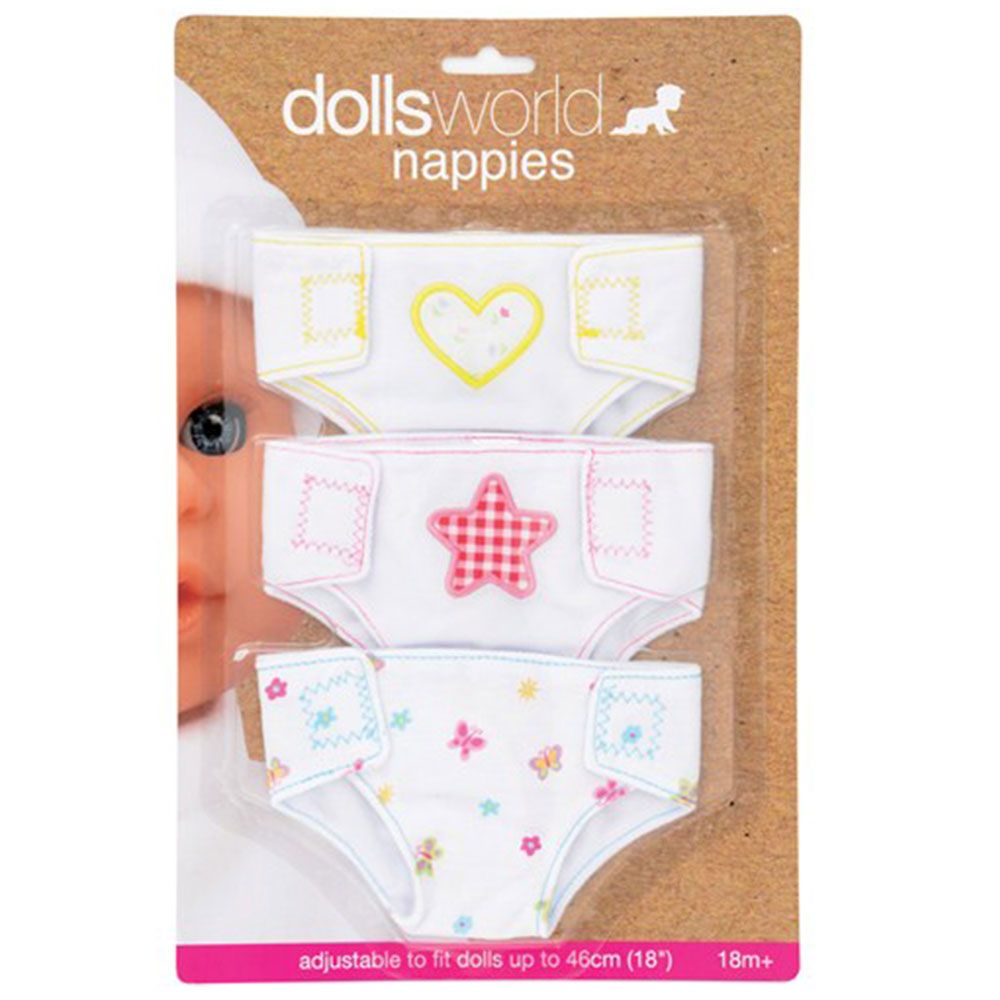 Dollsworld - Doll Nappies