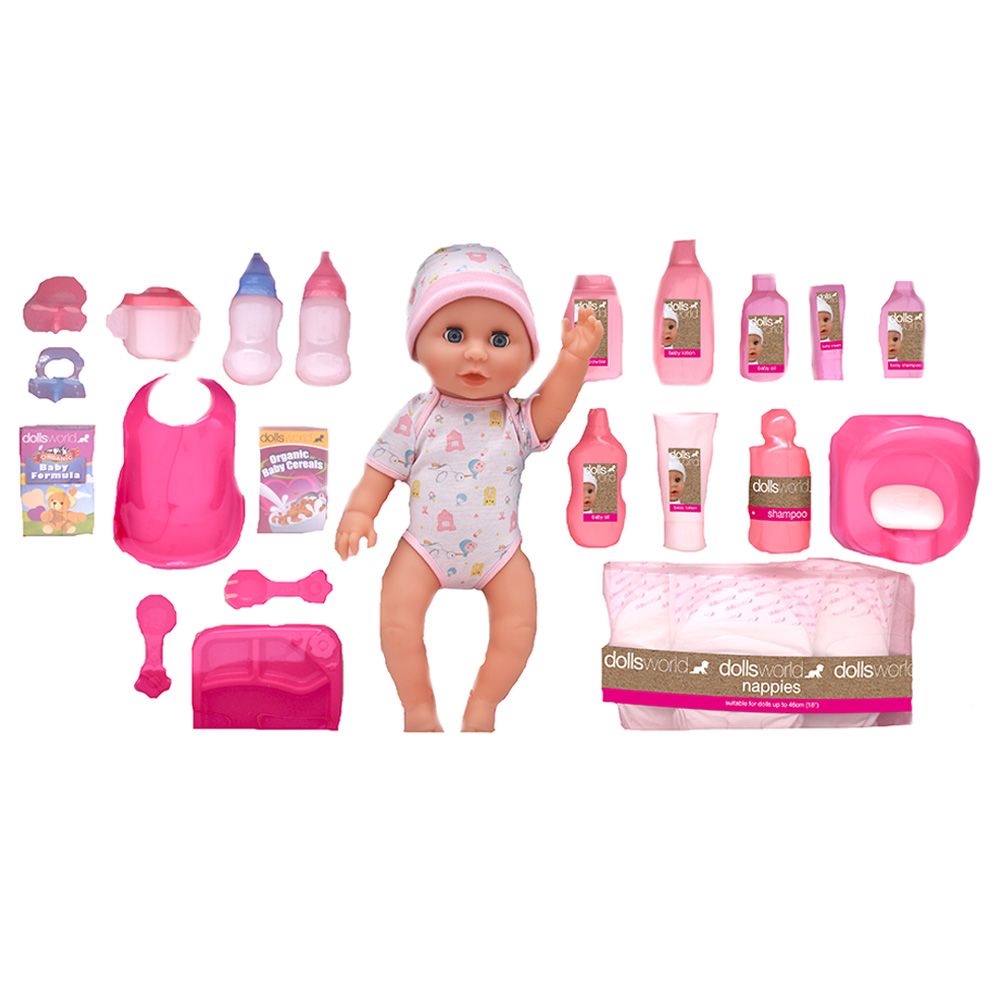 Dollsworld - DrInk & Wet Bonnie Playset 15 Inches