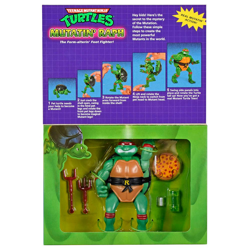 Playmates Toys - TMNT Classic Mutation Raphael Figure