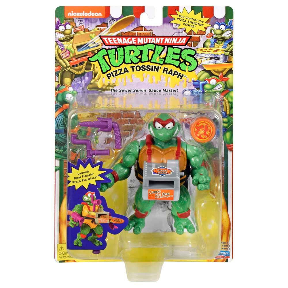 Playmates Toys - Classic Pizza Tossin' Raphael Figure