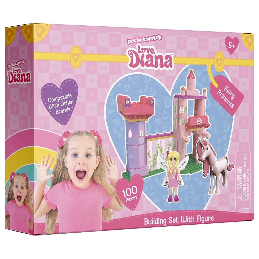 Love Diana - Fairy Princess Building Set W/ Figure 100Pcs