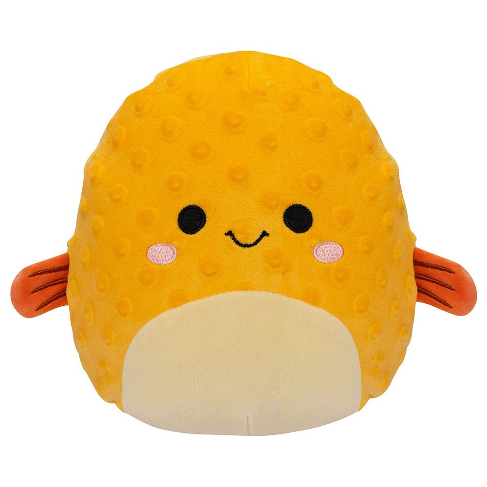 Squishmallows - Safa Pufferfish Plush Toy - 7.5-Inch - Orange