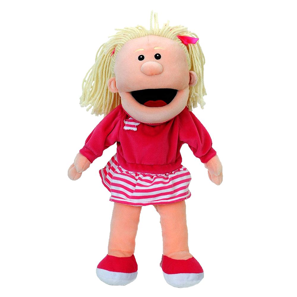 Fiesta Crafts - Girl Moving Mouth Hand Puppet