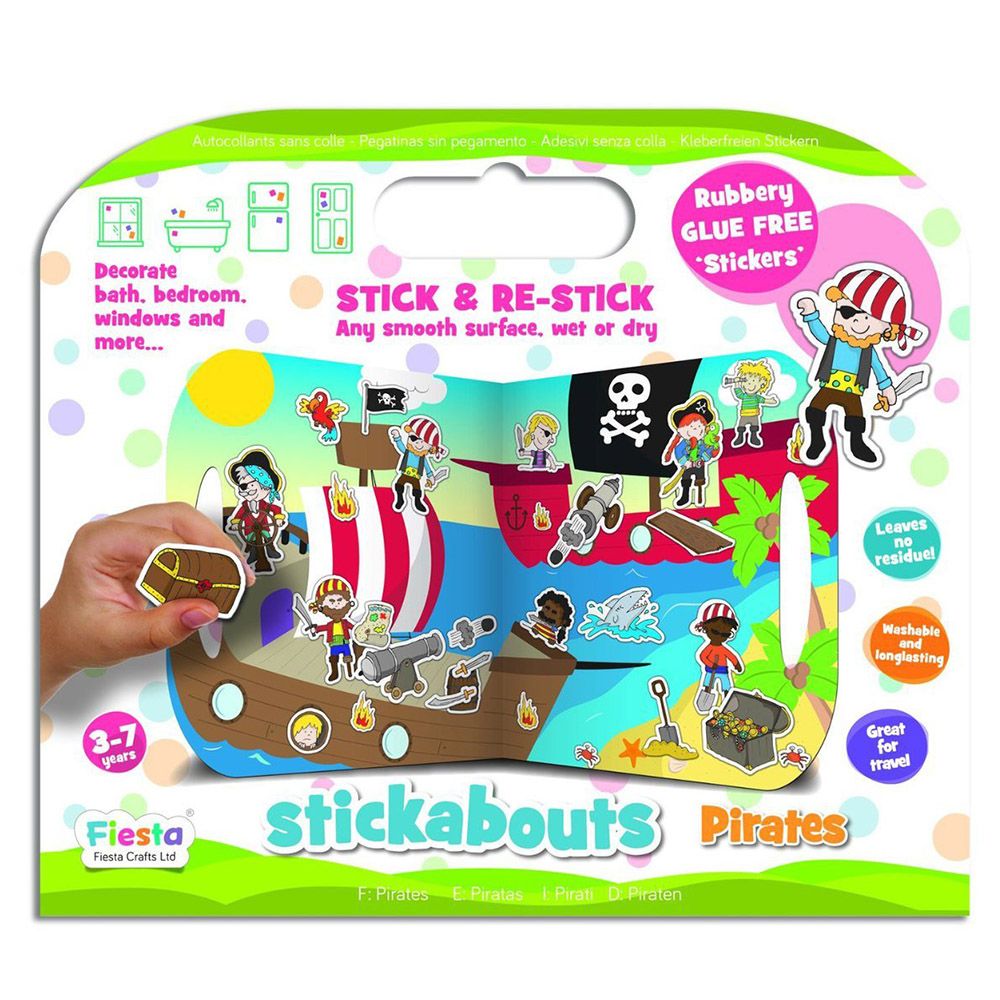 Fiesta Crafts - Stickabout Pirates