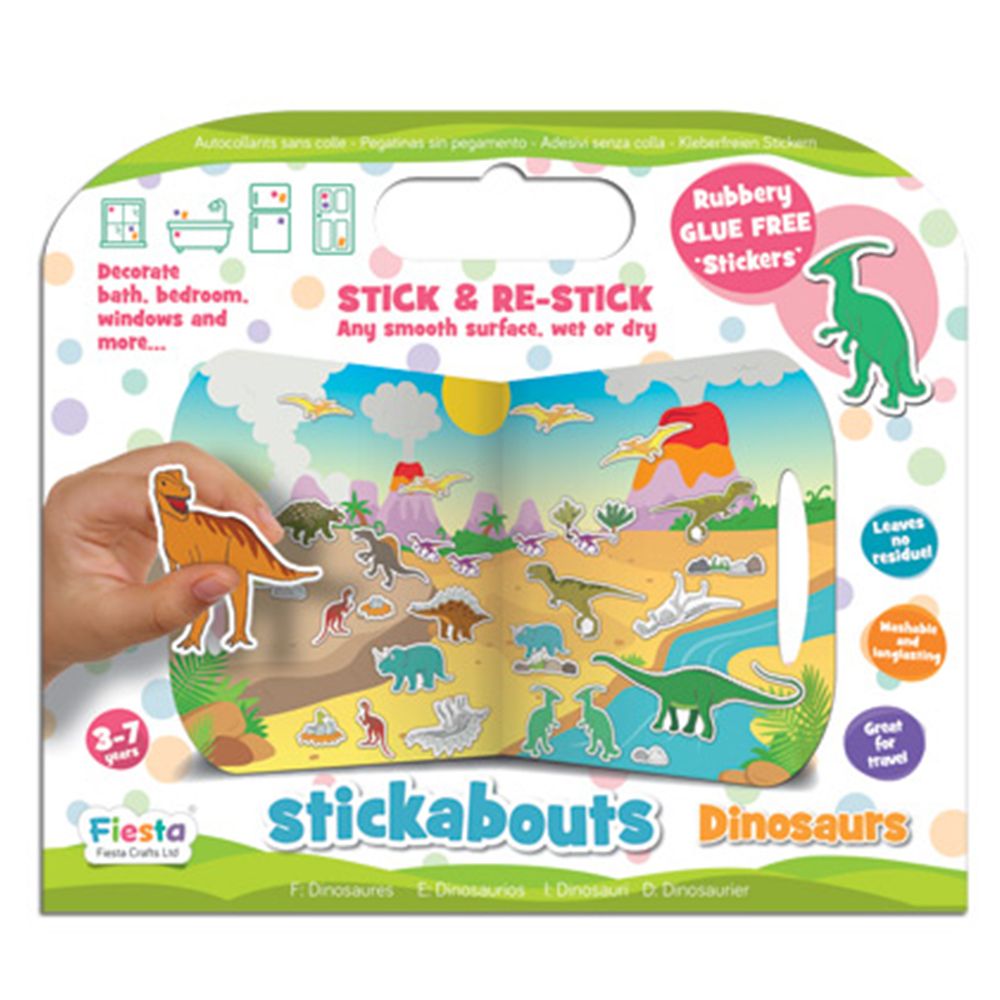 Fiesta Crafts - Stickabouts Dinosaurs