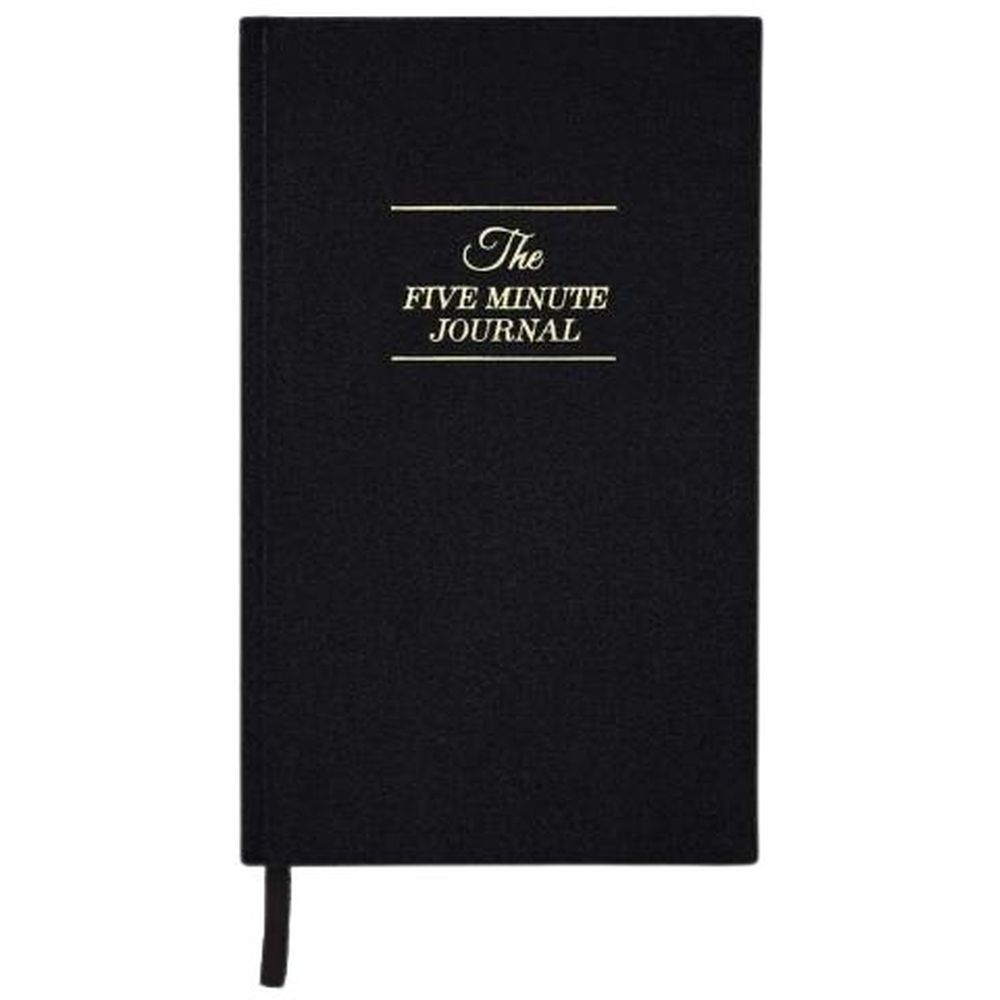 Intelligent Change - Five Minute Journal - Black/Gold