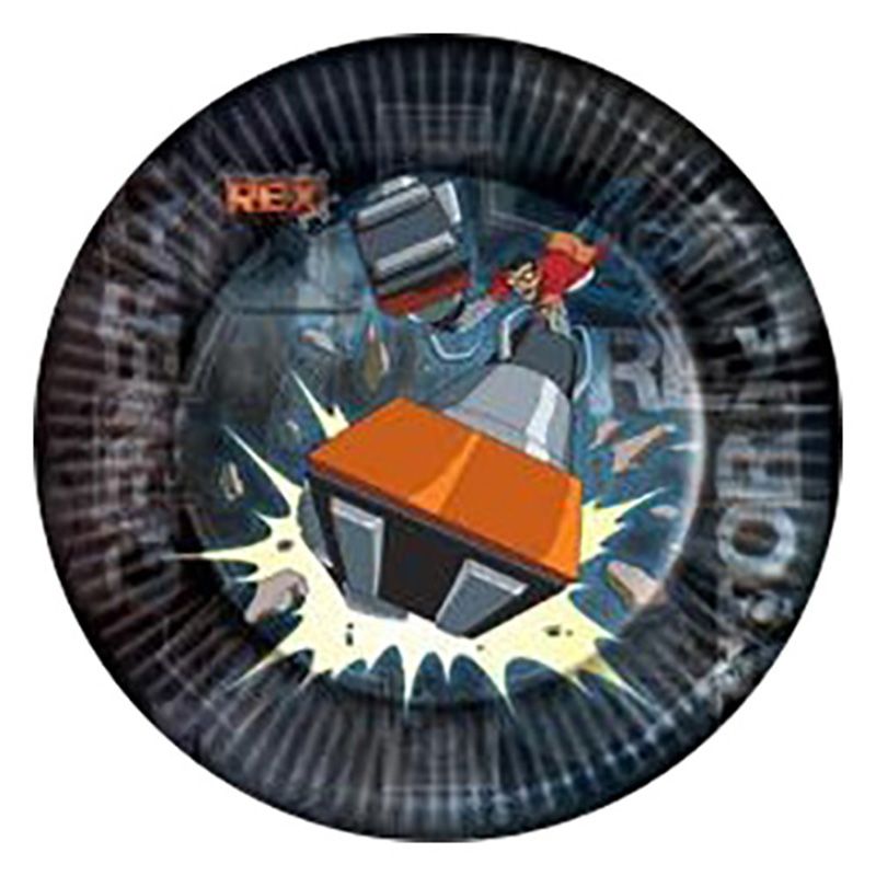 Paper Plates 9" -  Generator Rex