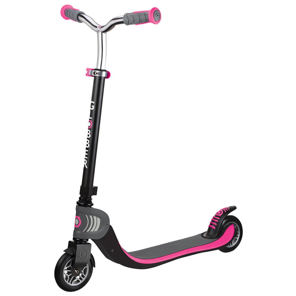 Globber - Flow Foldable Scooter 125 - Black/Pink