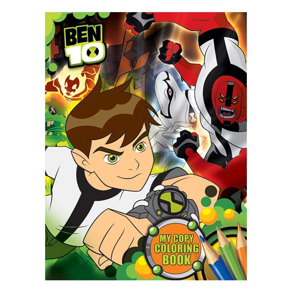 1st Kid - Ben10 Original Coloring Book A4 Mod36