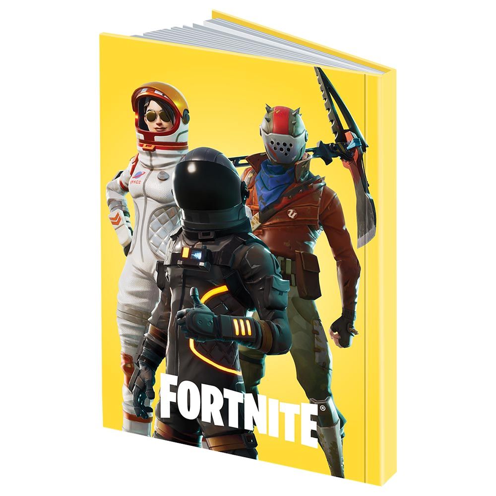 Fortnite - Arabic Hard Cover 100 Sh Yellow