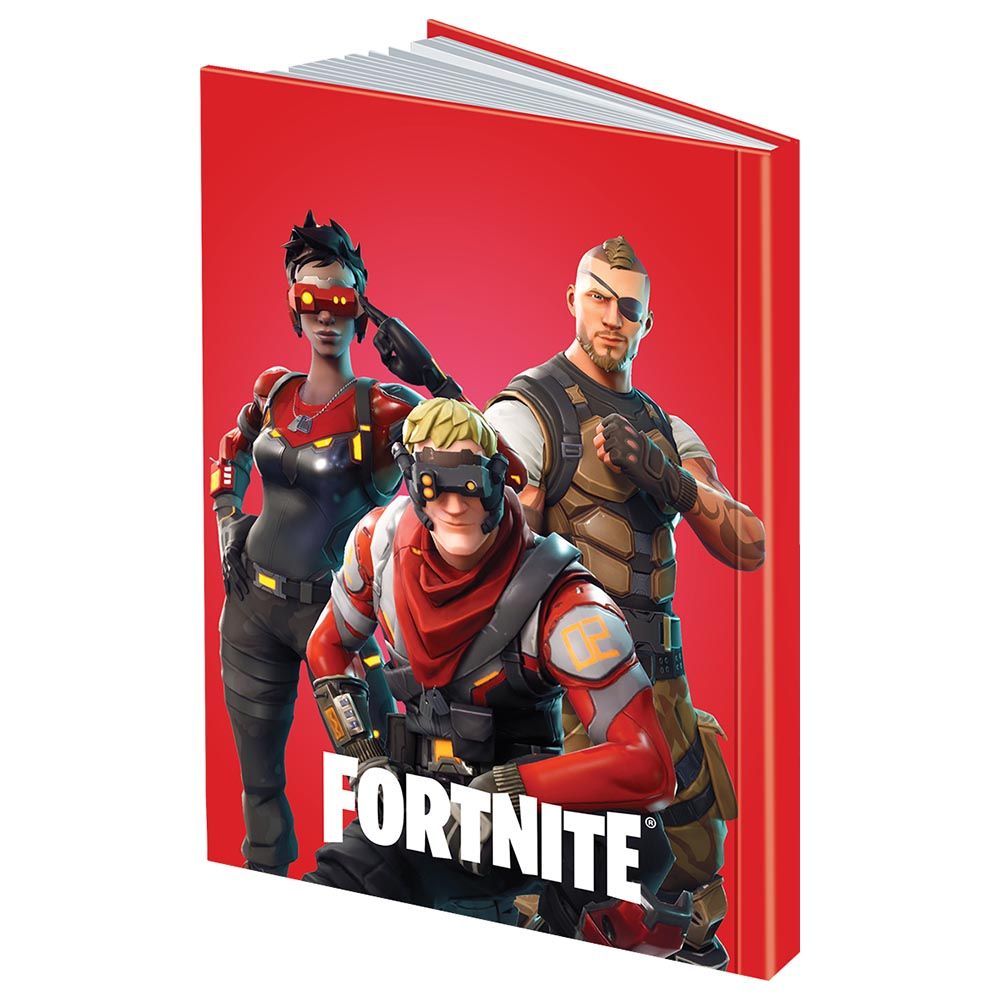 Fortnite - Arabic Hard Cover 100 Sh Red