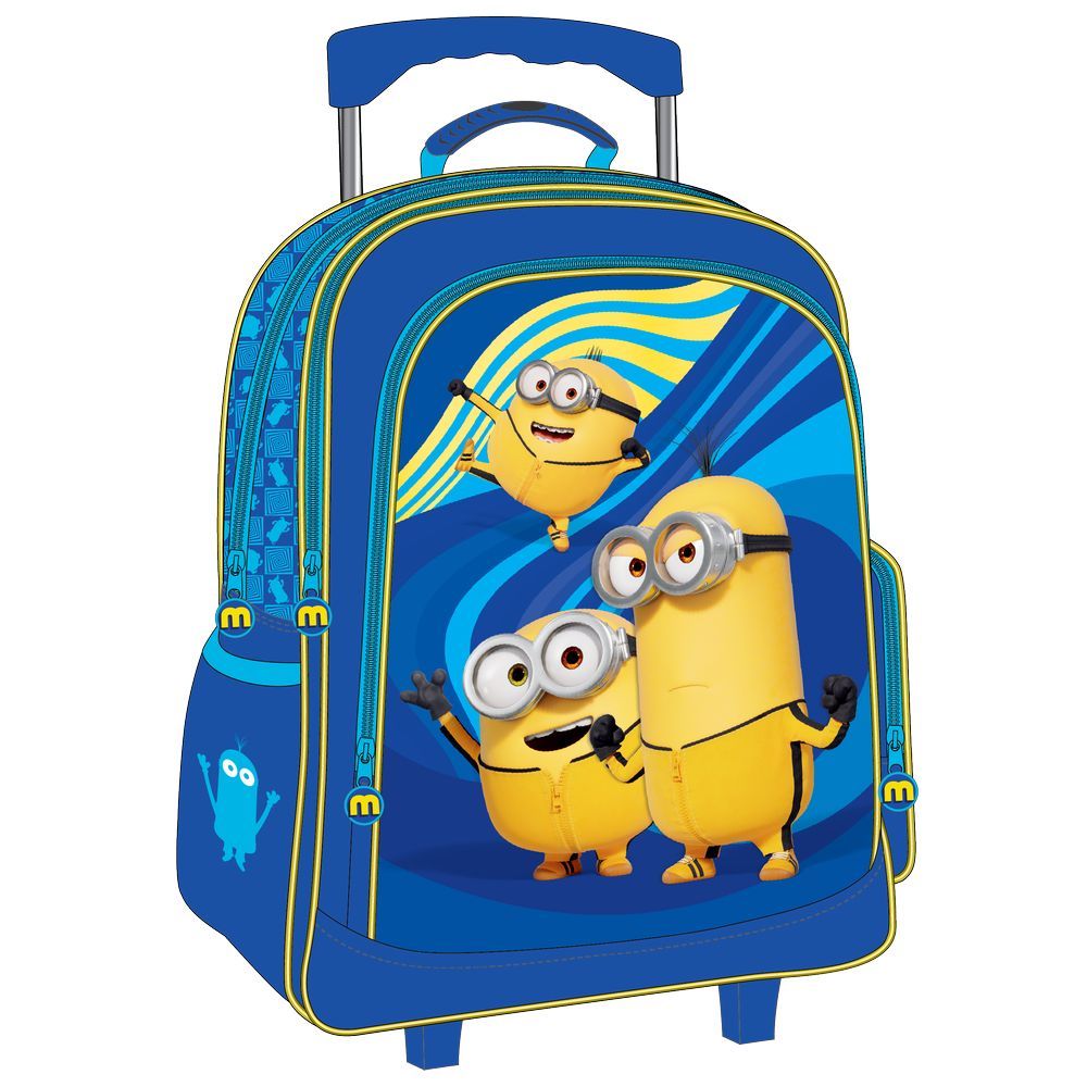 Minions - Back To School 16" The Rise of Gru Trolley Bag 