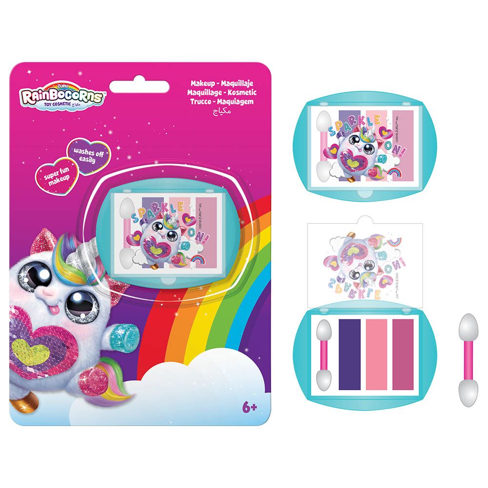 ZURU - Toy Cosmetic Eyeshadow & Lip Gloss - Rainbocorns