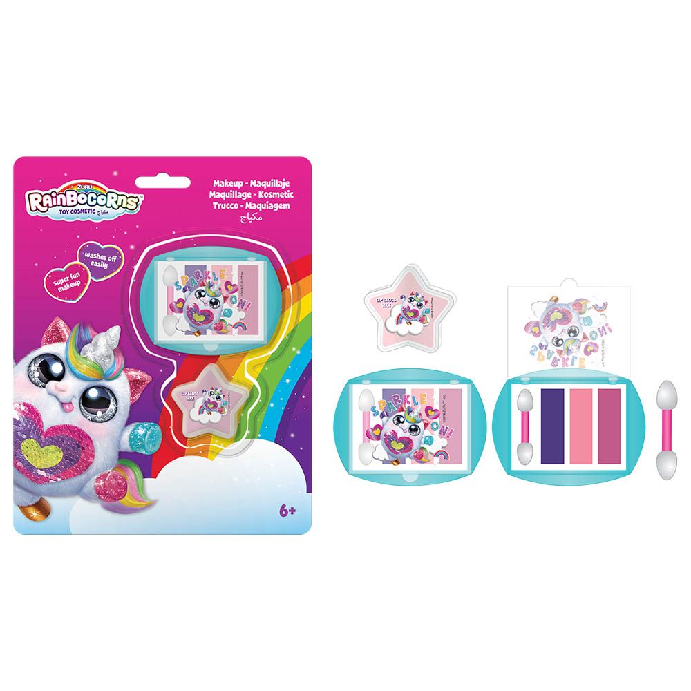 ZURU Rainbocorns - Eyeshadow, Lip Gloss & Ring Lip Gloss