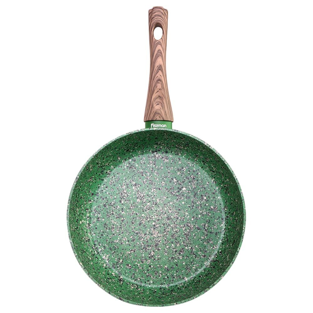 Fissman - Deep Frying Pan Malachite w/ Induction Bottom - 26x6.5cm - Green