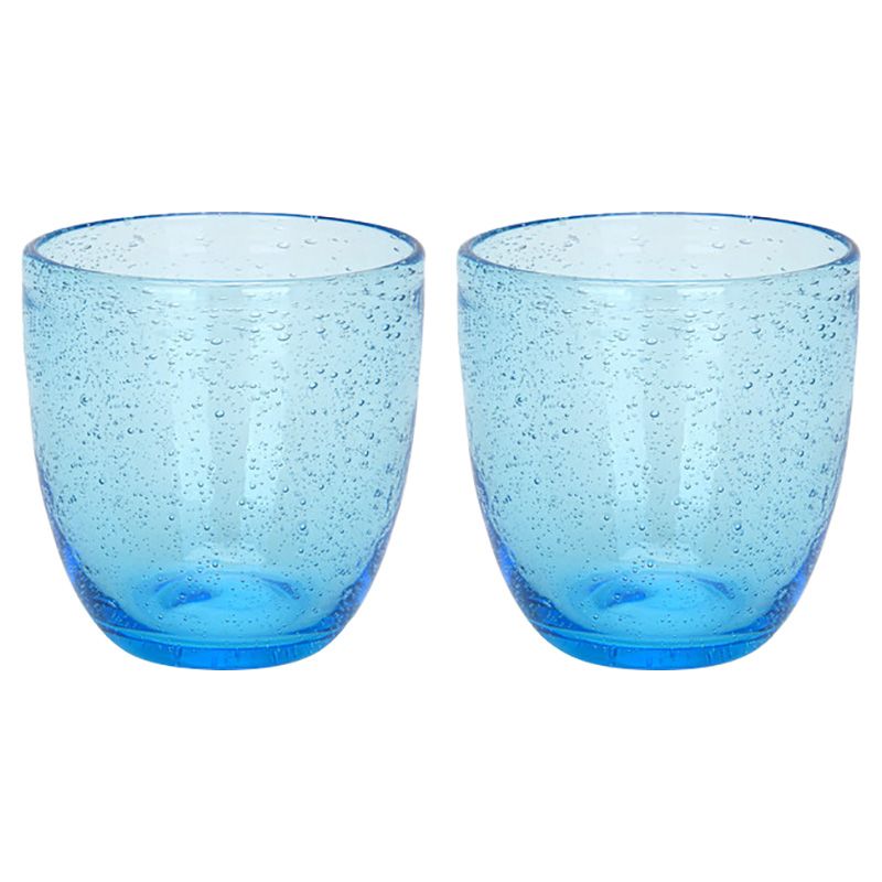 Fissman - Tumbler Glass Set - 2pcs - 380ml - Blue