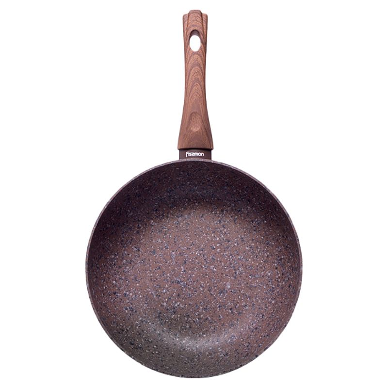 Fissman - Deep Frying Pan w/ Induction Bottom - 26x7.8cm - Chocolate