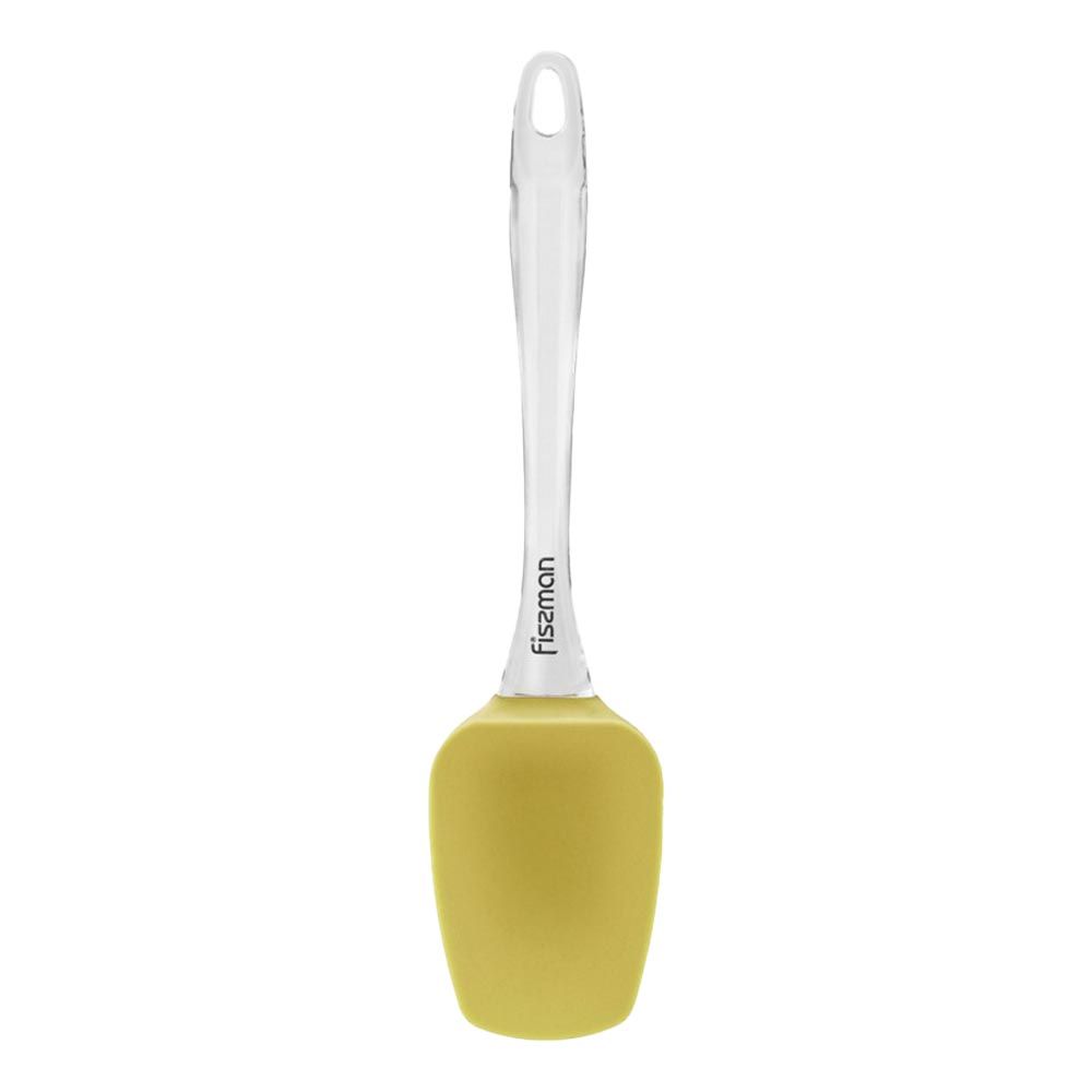 Fissman - Spatula w/ Handle - 25X8Cm - Yellow/Clear