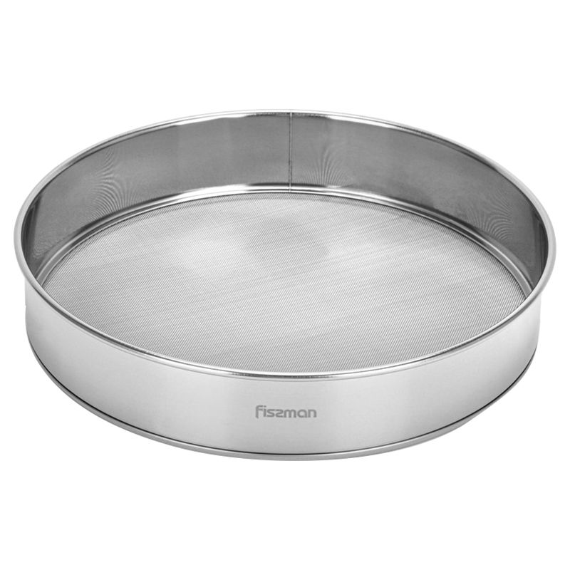 Fissman - Steel Flour Sifter - 23x4x23cm - Silver