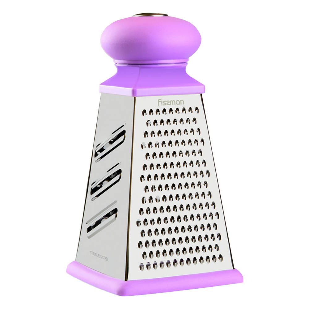 Fissman - 4 Side Grater - Purple/Silver