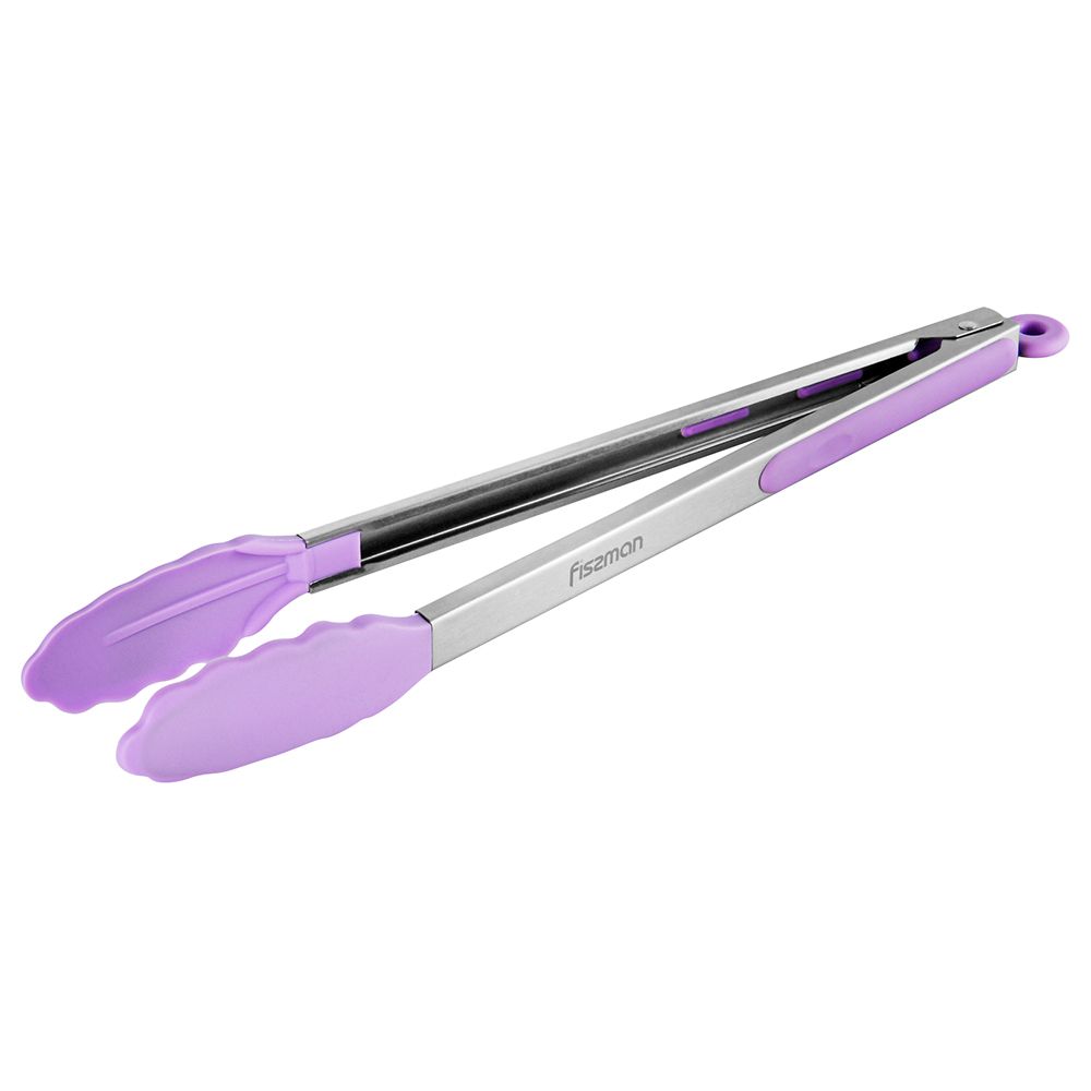 Fissman - Stainless Steel Silicone Cooking Tongs