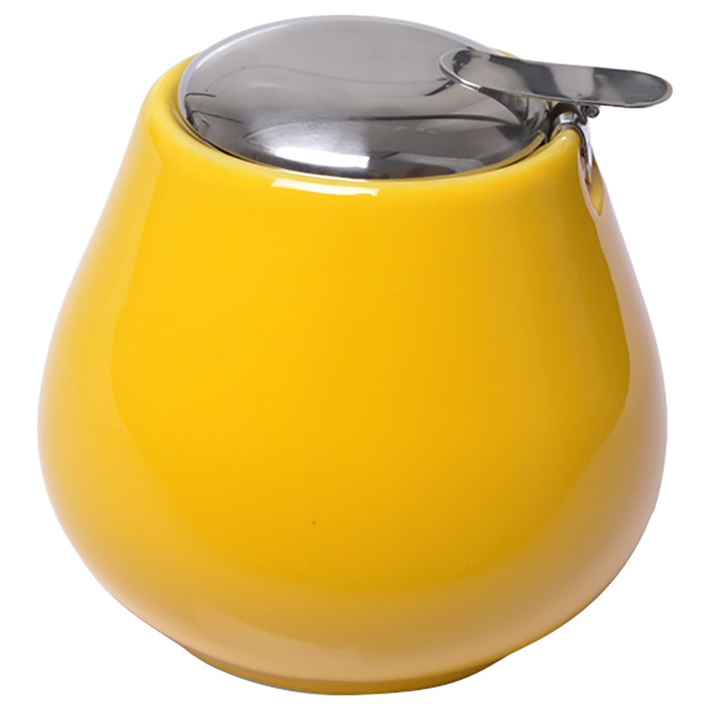 Fissman - Ceramic Sugar Bowl - 600ml - Yellow