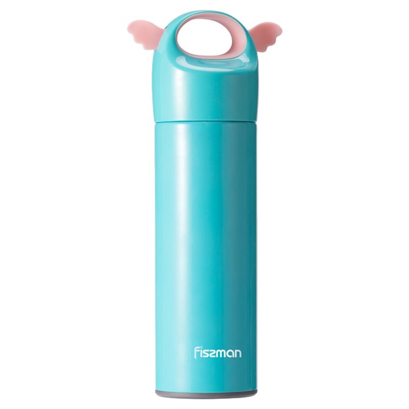 Fissman - Angel Vacuum Flask - 400ml - Light Blue/Pink