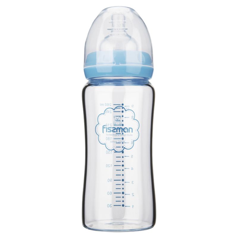 Fissman - Borosilicate Glass Feeding Bottle - 260ml