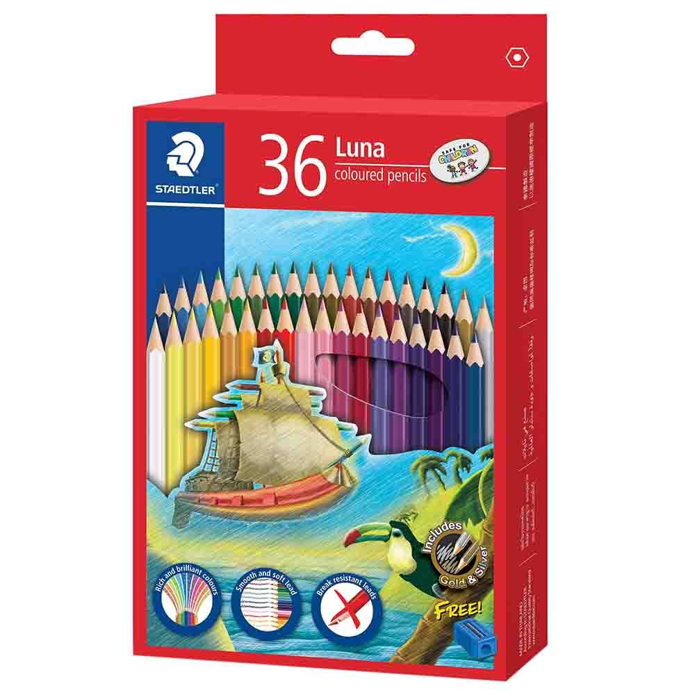 Staedtler - Luna Coloured Pencils - Pack of 36