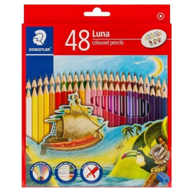 Staedtler - Luna Coloured Pencils - Pack of 48