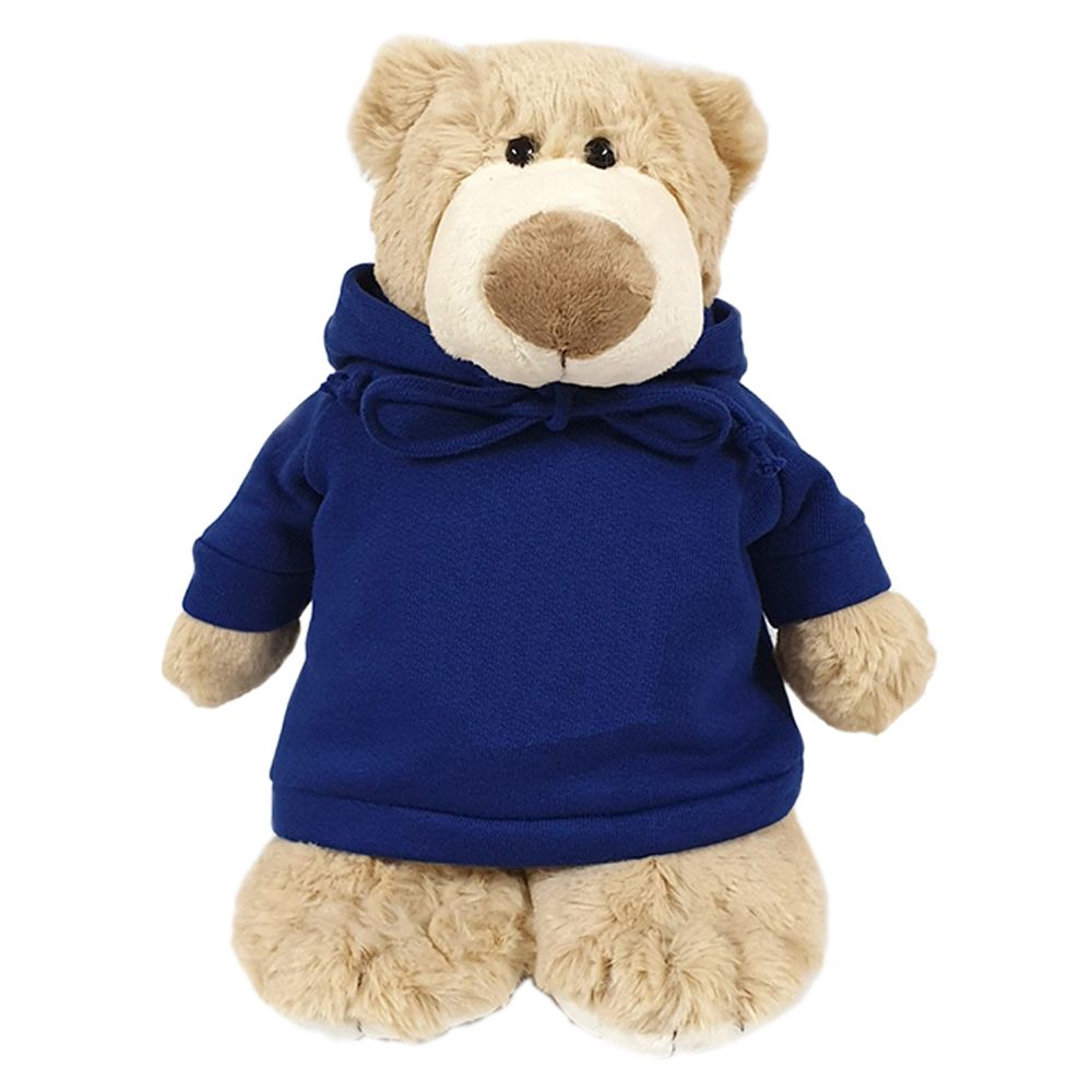 Fay Lawson - Mascot Bear With Blue Hoodie 28cm