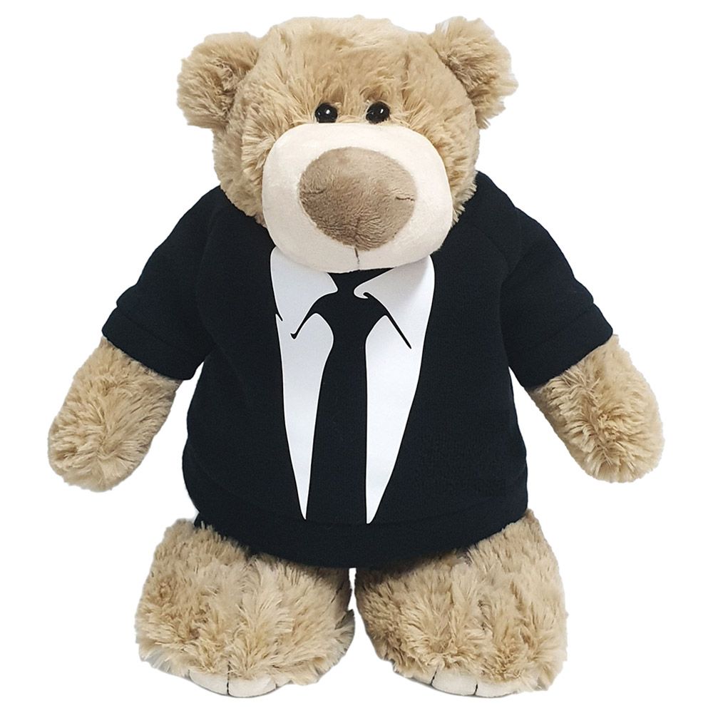 Fay Lawson - Mascot Bear 28cm - Black Suit