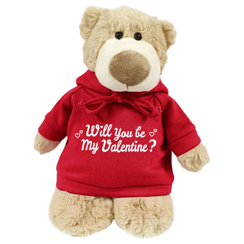 Fay Lawson - Supersoft Mascot Bear - Will You Be My Valentine?