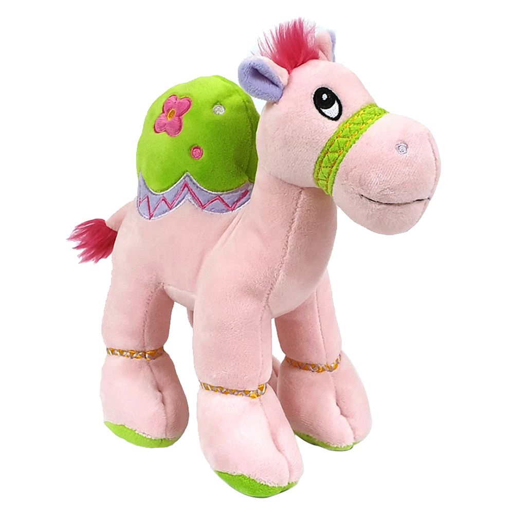 Fay Lawson - Camel Plush Toy 25cm - Pink