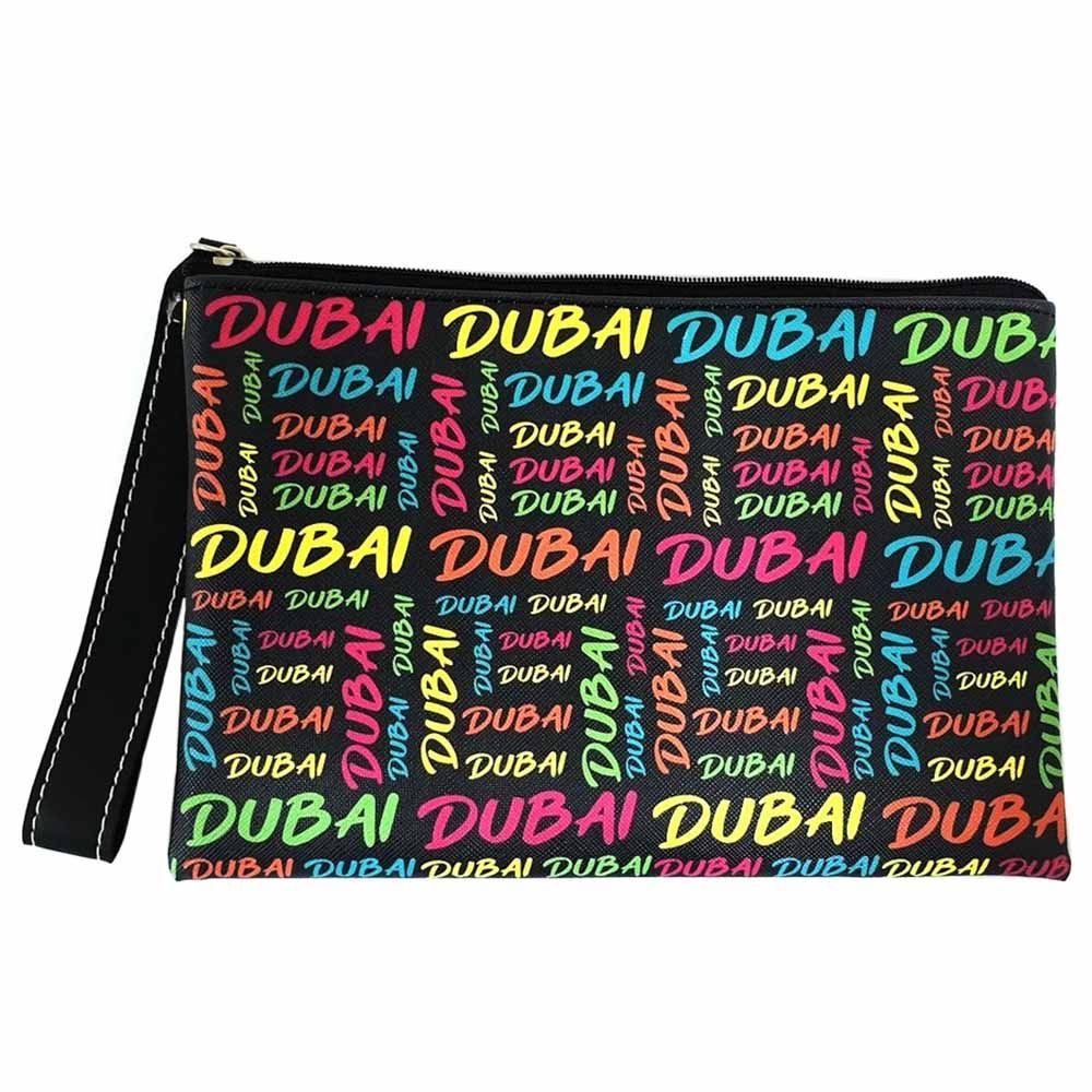 Fay Lawson - PU Pouch Bag Dubai - Neon