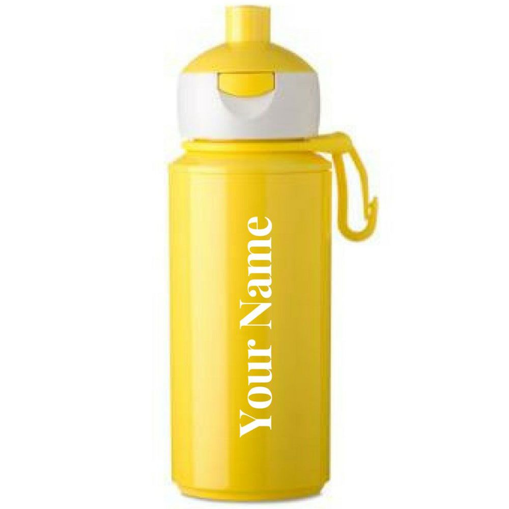 Rosti Mepal - Personalized Drinking Bottle Pop-Up - Yellow