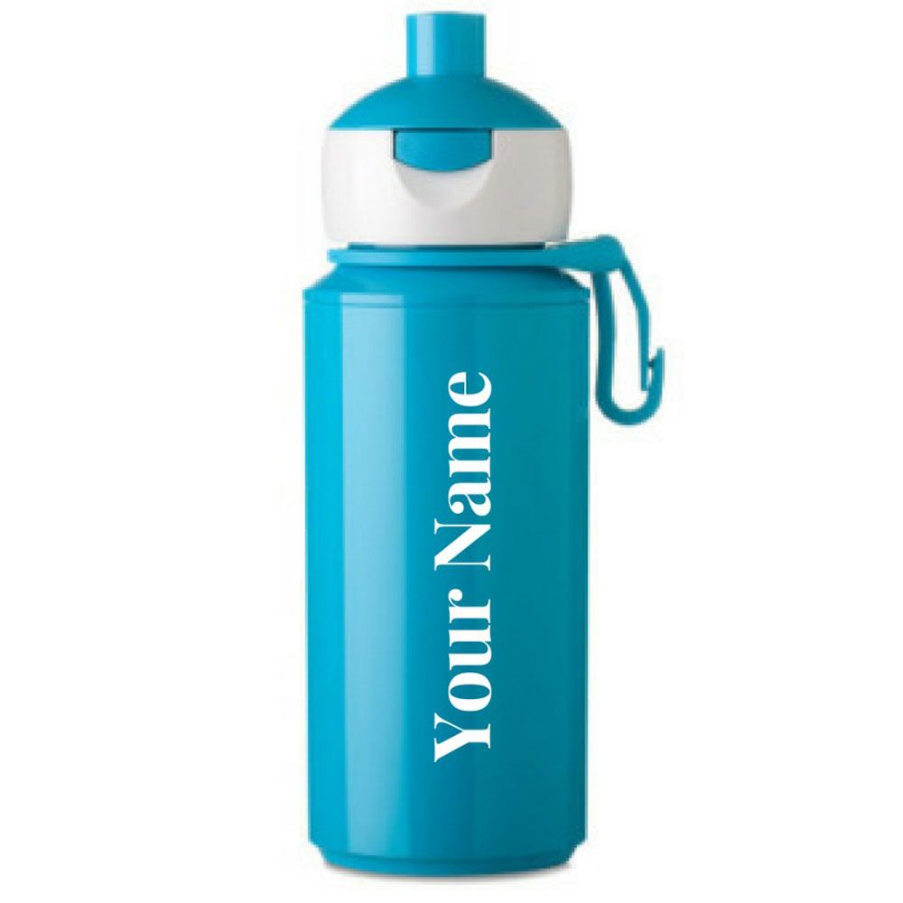 Rosti Mepal - Personalized Drinking Bottle Pop-Up-Turquoise