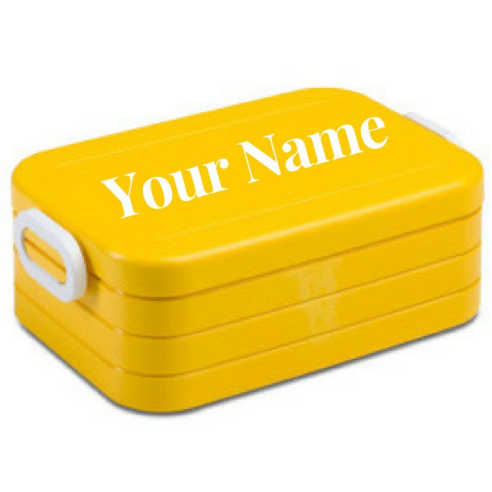 Mepal - Personalized Lunchbox Take A Break Midi - Yellow