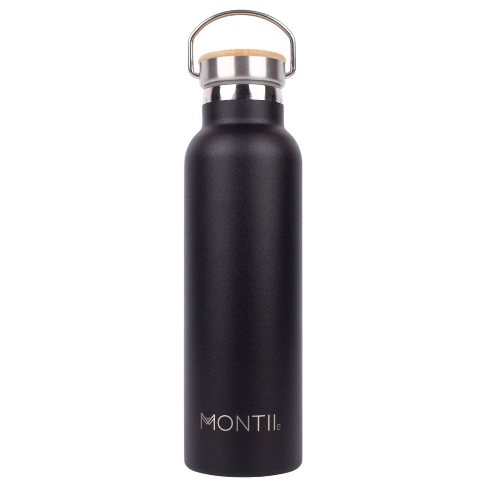 Montii - Stainless Steel Original Bottle - 600ml - Coal