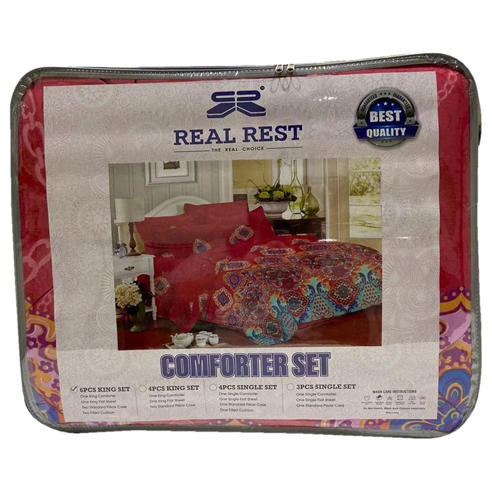 BYFT - Real Rest Comforter 6Pcs-Set - King