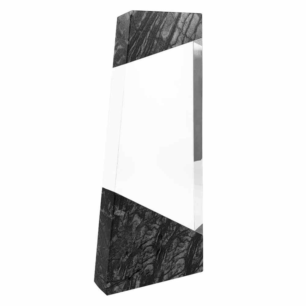 Byft - Marble And Crystal Award - Transparent & Green