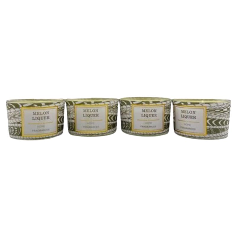 BYFT - Relaxation Candles - Melon Liquer - 100g - Pack of 4