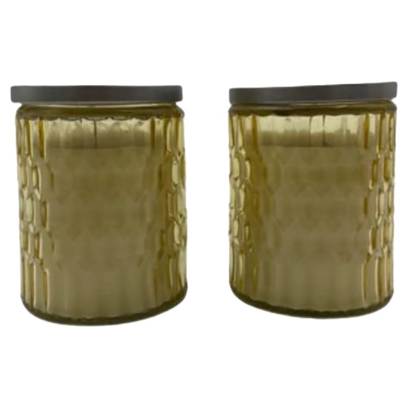 BYFT - Colored Candles - Vanilla Coconut - 255g - Pack of 2