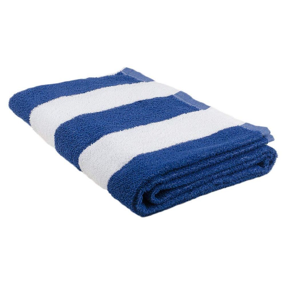 BYFT - Petunia Pool Towel 75x150cm - Blue/White